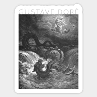 Gustave Doré - Leviathan Sticker